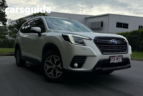 White 2023 Subaru Forester Wagon 2.5I (awd)