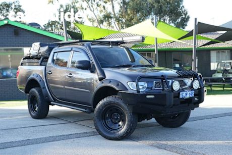 Brown 2013 Mitsubishi Triton Double Cab Utility GLX-R (4X4)