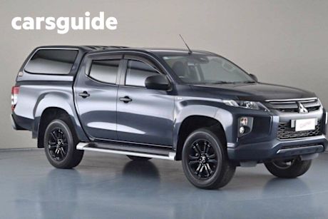 Grey 2021 Mitsubishi Triton Double Cab Pick Up GLX-R (4X2)