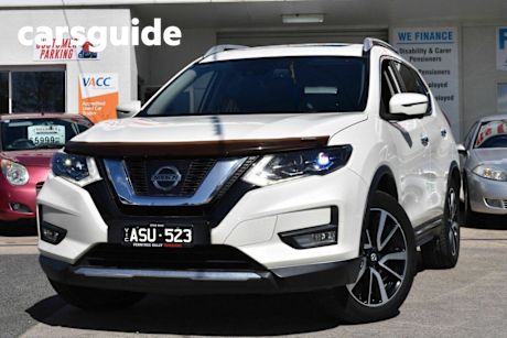 White 2017 Nissan X-Trail Wagon TI (4WD)