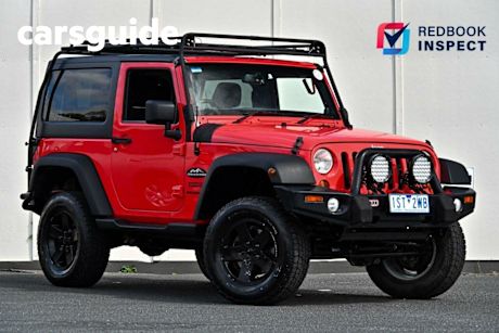 Red 2014 Jeep Wrangler Softtop Sport (4X4)