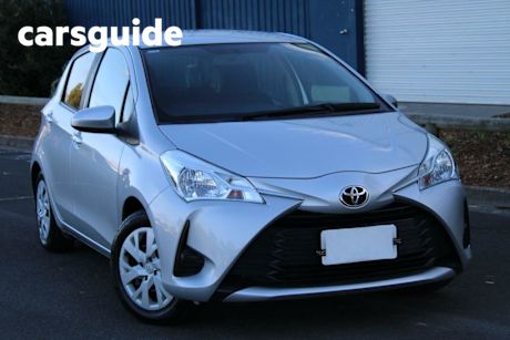 Silver 2019 Toyota Yaris Hatchback Ascent