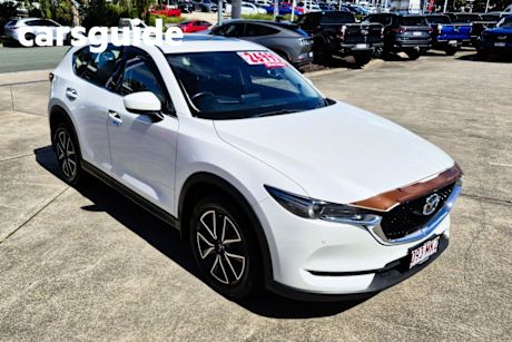 White 2017 Mazda CX-5 Wagon GT (4X4)