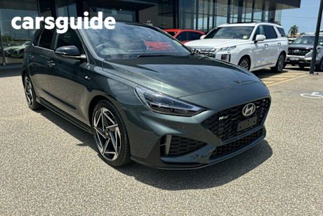 Green 2024 Hyundai I30 Hatchback N Line Mhev