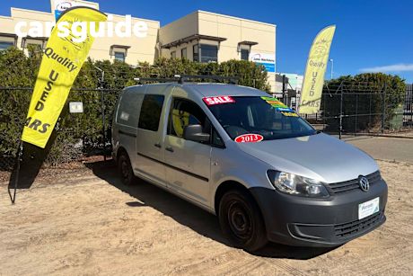 Silver 2013 Volkswagen Caddy Van Maxi TDI250