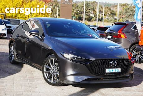 Grey 2019 Mazda 3 Hatchback G25 GT