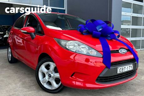 Red 2010 Ford Fiesta Hatch LX WS