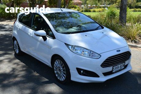 White 2014 Ford Fiesta Hatchback Sport