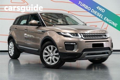 Brown 2017 Land Rover Range Rover Evoque Wagon TD4 150 SE