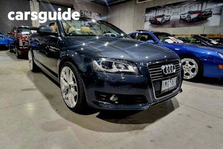 Grey 2009 Audi A3 Cabriolet 2.0 Tfsi Ambition