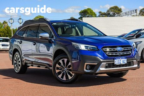 Blue 2024 Subaru Outback Wagon AWD Touring XT