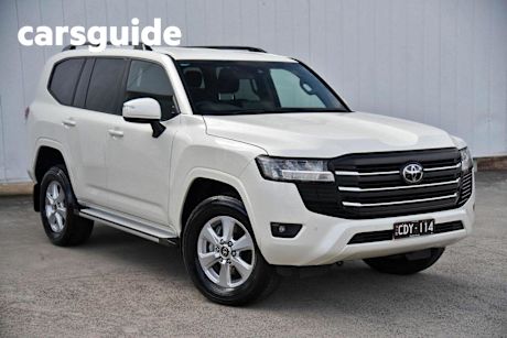 White 2022 Toyota Landcruiser Wagon LC300 GXL (4X4)