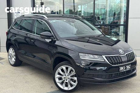 Black 2020 Skoda Karoq Wagon 110TSI