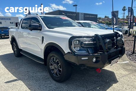 White 2023 Ford Ranger Double Cab Pick Up Wildtrak 3.0 (4X4)