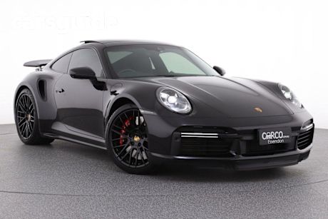 Black 2021 Porsche 911 Coupe Turbo