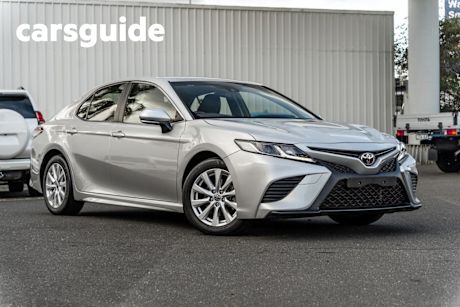 Silver 2020 Toyota Camry Sedan