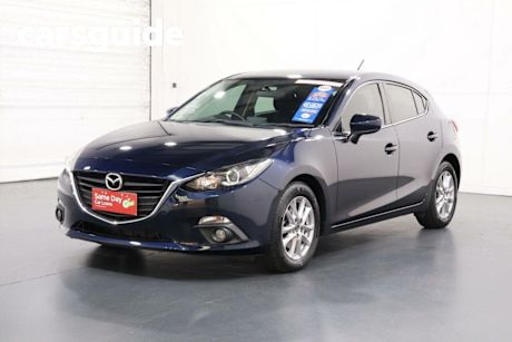 Blue 2015 Mazda 3 Hatchback Maxx