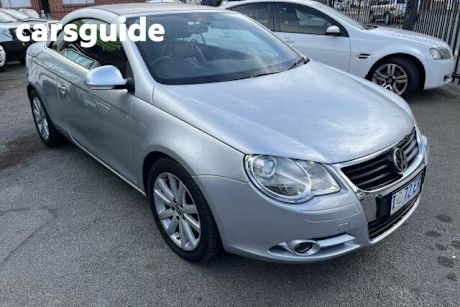 Silver 2007 Volkswagen EOS Convertible