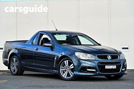Grey 2013 Holden UTE Utility SV6