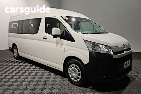 White 2021 Toyota Hiace Commercial Commuter
