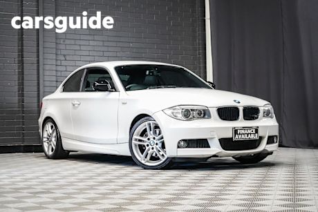White 2013 BMW 125I Coupe