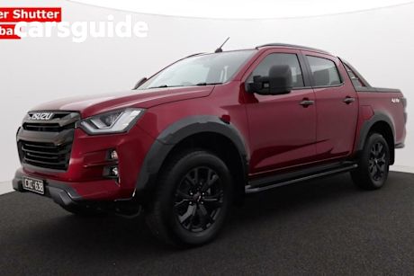 Red 2023 Isuzu D-MAX Crew Cab Utility X-Terrain (4X4)