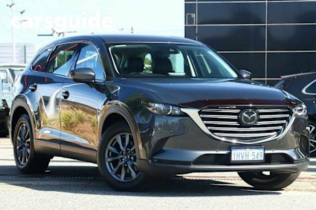Grey 2022 Mazda CX-9 Wagon Touring (fwd)