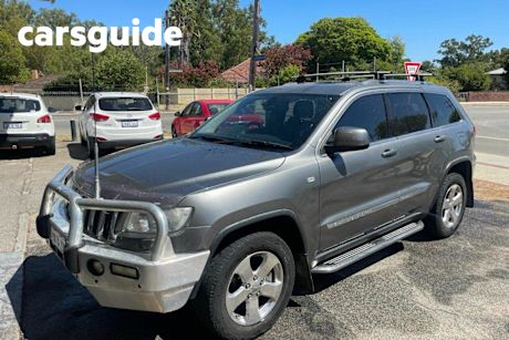 Grey 2012 Jeep Grand Cherokee Wagon LAREDO (4x4) WK
