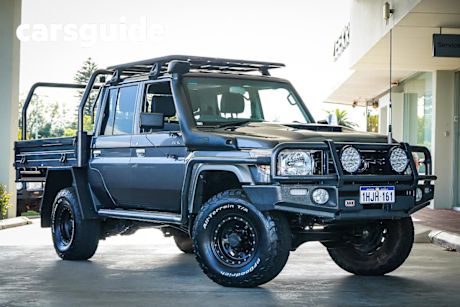 Grey 2019 Toyota Landcruiser Double Cab Chassis GXL (4X4)