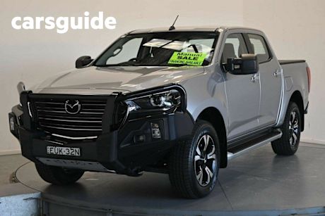 Silver 2022 Mazda BT-50 Dual Cab Pick-up XTR (4X4)
