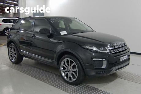 Black 2017 Land Rover Range Rover Evoque Wagon TD4 150 SE