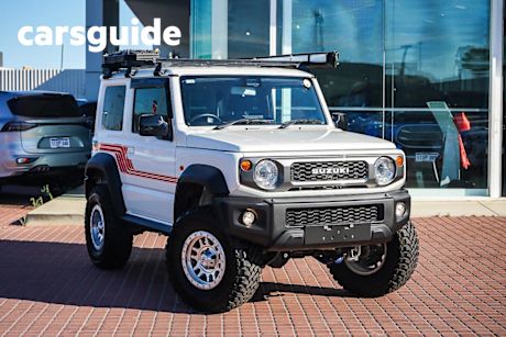 White 2022 Suzuki Jimny Wagon Heritage Limited Edition