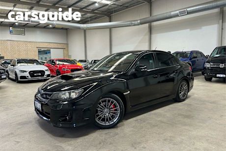 Black 2010 Subaru Impreza Sedan WRX (awd)