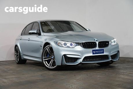 Silver 2015 BMW M3 Sedan