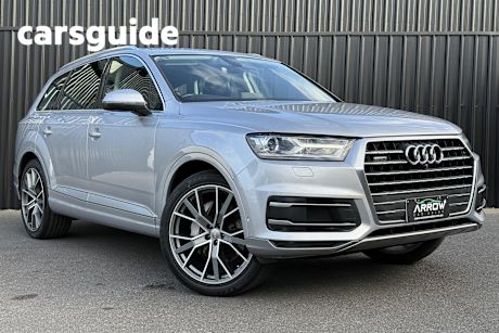 Silver 2018 Audi Q7 Wagon 3.0 TDI Quattro