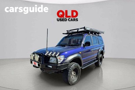 Black 1997 Toyota Landcruiser Prado Wagon RV (4X4)