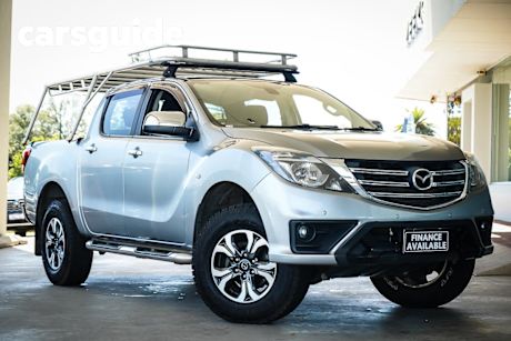 Silver 2018 Mazda BT-50 Dual Cab Utility XTR (4X4) (5YR)