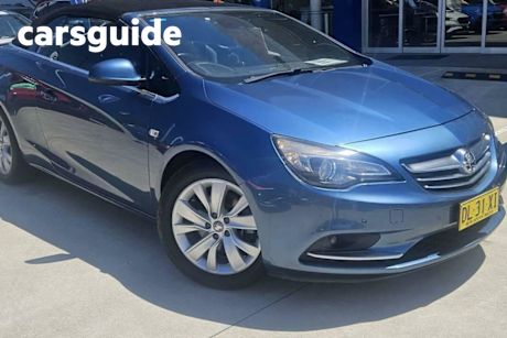 Blue 2014 Holden Cascada Convertible Launch Edition