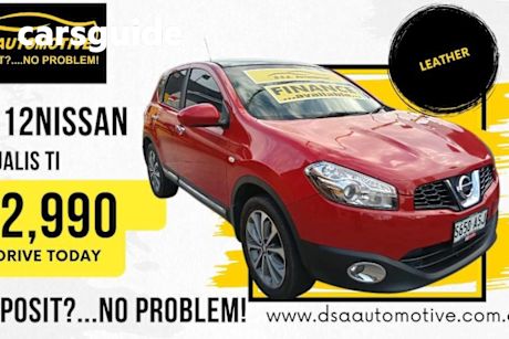 Red 2012 Nissan Dualis Wagon TI (4X2)