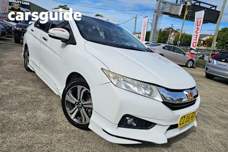 White 2014 Honda City Sedan VTI-L