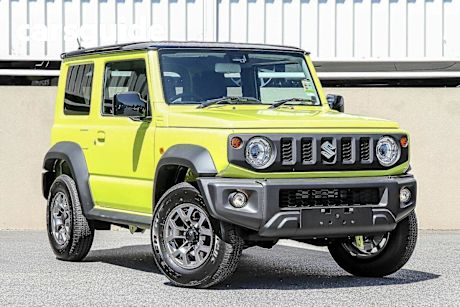 Yellow 2024 Suzuki Jimny Wagon GLX