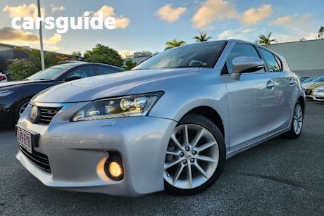 Silver 2011 Lexus CT200H Hatchback Sports Luxury