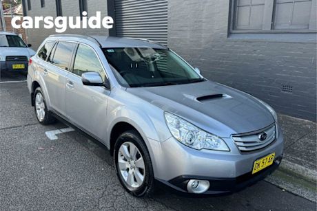 Silver 2012 Subaru Outback Wagon 2.0D