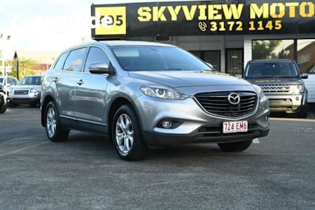 Silver 2013 Mazda CX-9 Wagon TB10A5 Classic Wagon 7st 5dr Activematic 6sp 3.7i