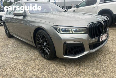Grey 2021 BMW 740I Sedan