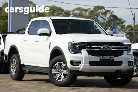 White 2024 Ford Ranger Double Cab Pick Up XLT 2.0 (4X4)
