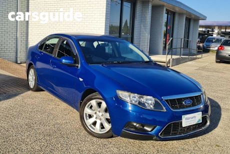 Blue 2008 Ford Falcon Sedan G6