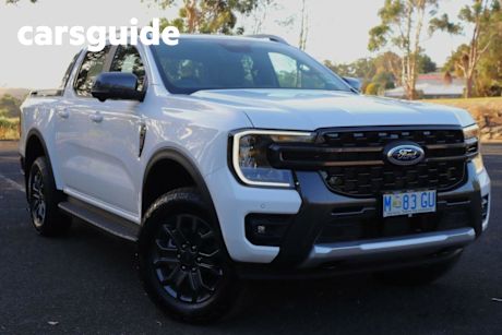 White 2025 Ford Ranger Double Cab Pick Up Wildtrak 3.0 (4X4)