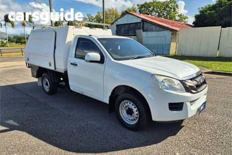 White 2012 Isuzu D-MAX Cab Chassis SX (4X2)