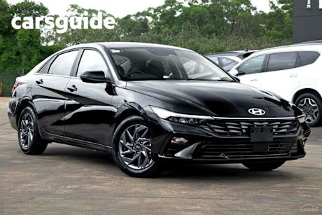 Black 2025 Hyundai I30 Sedan HEV 1.6P DCT